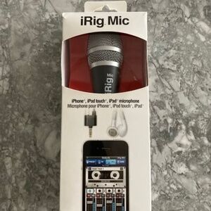 iRig Mic - Handheld Microphone for iPhone, iPod touch, iPad, and Android